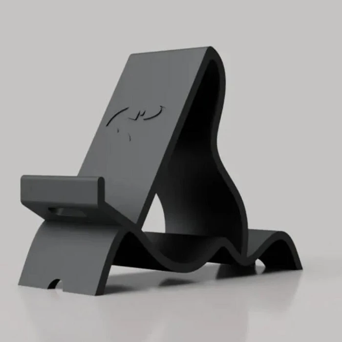 SLS 3D-painettu muovinen näyttöteline